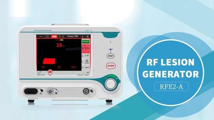 MDR CE 1-Channel RF Lesion ژنراتور الکتروجراحی فرکانس بالا نظارت بر امپدانس مدیریت درد